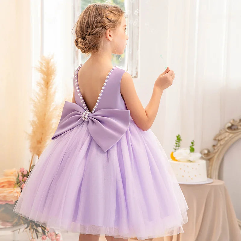 Robe Princesse Étoilée – Fille, Été, Haute Couture