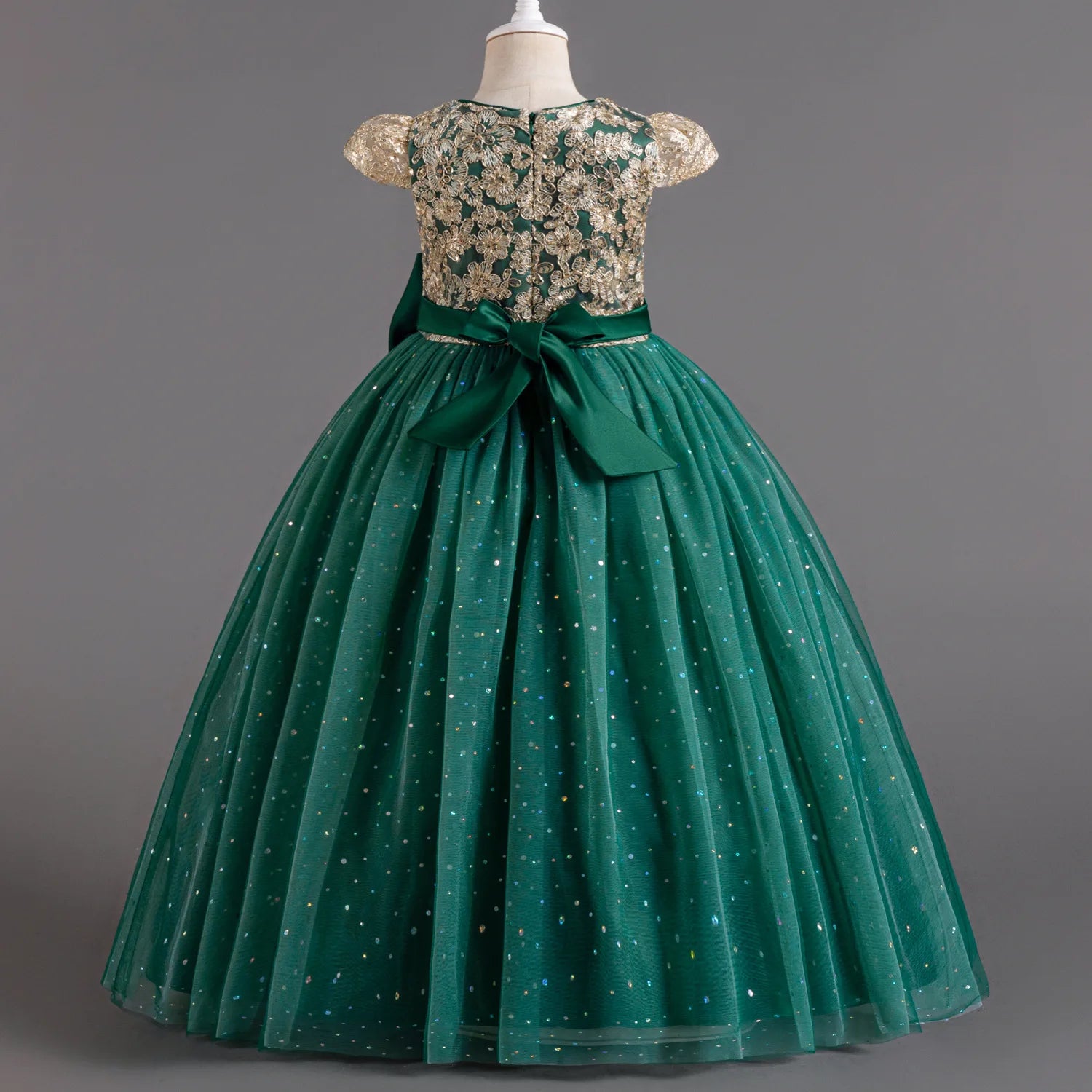 Robe Longue à Sequins pour Fille – 5 à 14 ans