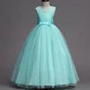 Robe Longue de Princesse en Dentelle – Fille 4 à 15 ans Élégante, fleurie et idéale pour soirées, mariages, galas ou bal de fin d’année