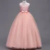 Robe Longue de Princesse en Dentelle – Fille 4 à 15 ans Élégante, fleurie et idéale pour soirées, mariages, galas ou bal de fin d’année