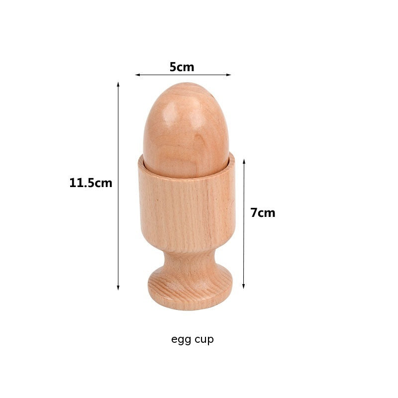 Interactive Montessori Wooden Educational Toy Set for Infants-3