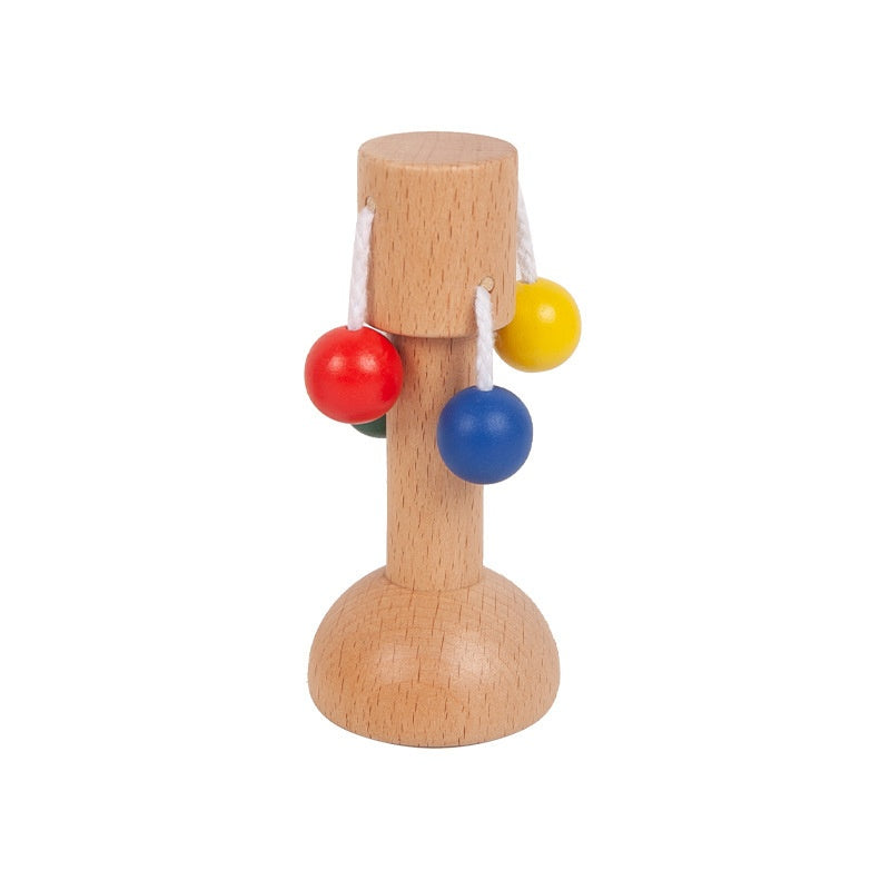 Interactive Montessori Wooden Educational Toy Set for Infants-7