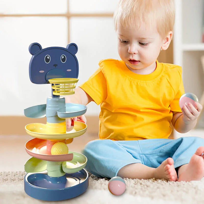 Montessori Rolling Ball Toys-1