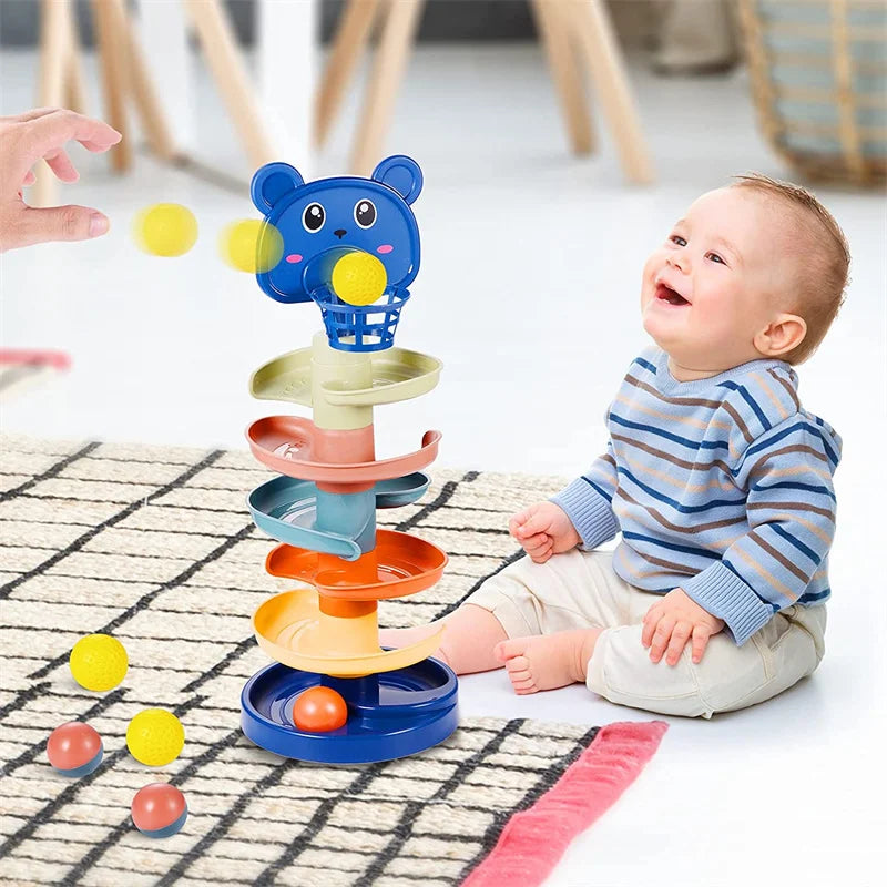 Montessori Rolling Ball Toys-2