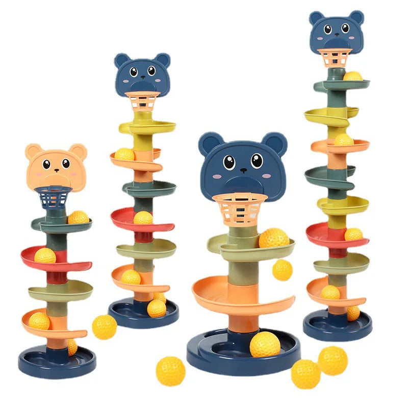 Montessori Rolling Ball Toys-3