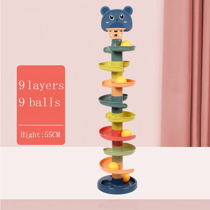 Montessori Rolling Ball Toys-10