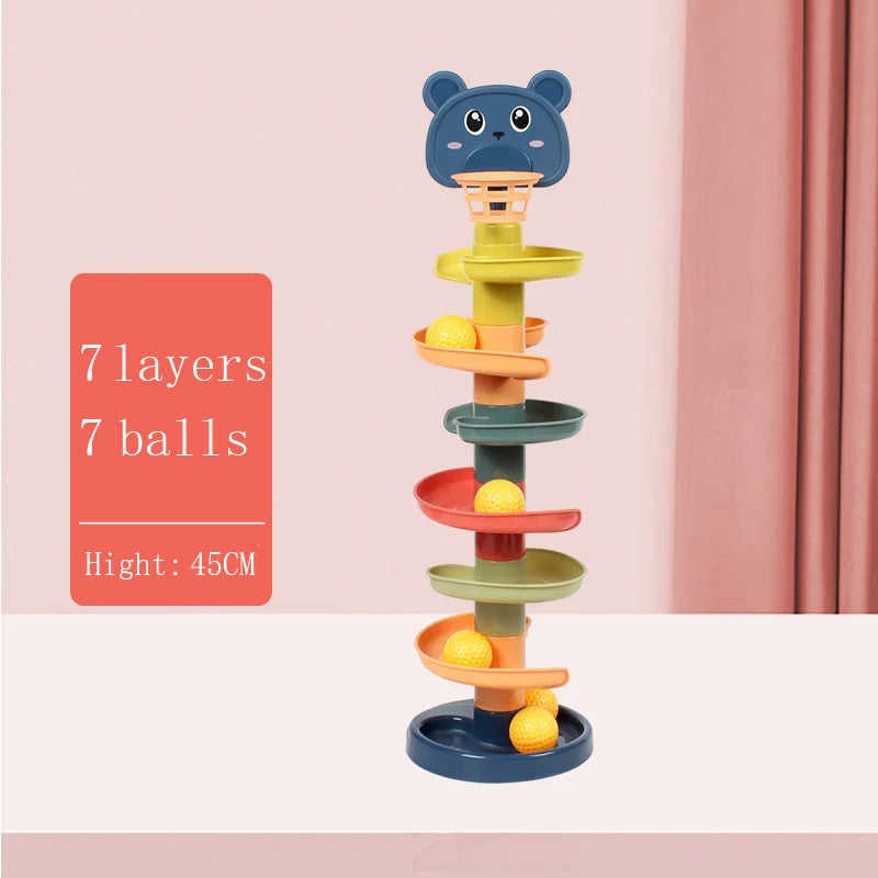 Montessori Rolling Ball Toys-12