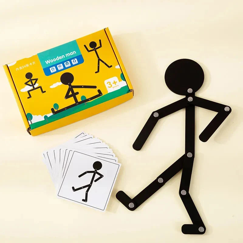 Montessori Wooden Puzzle Game-0