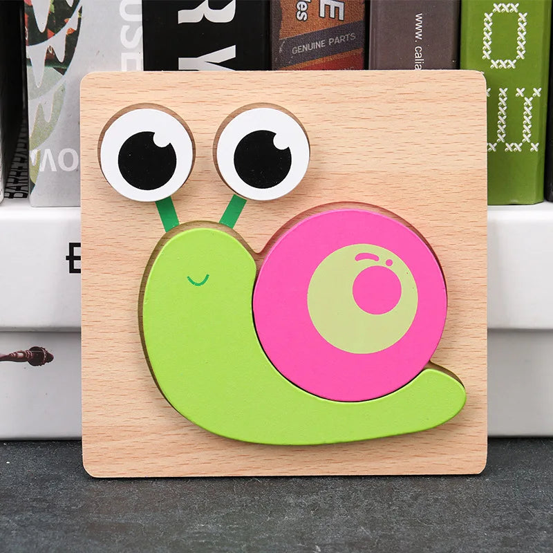 Montessori Wooden Puzzle-8