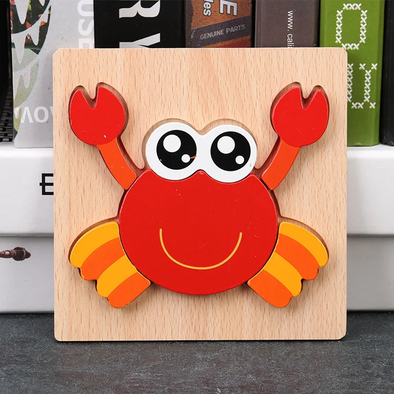 Montessori Wooden Puzzle-10