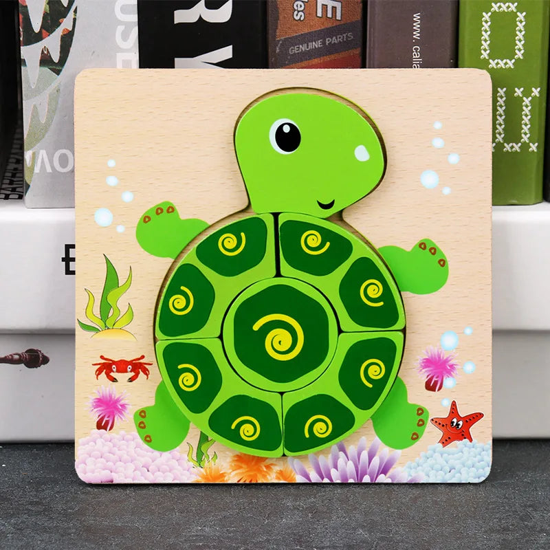 Montessori Wooden Puzzle-11