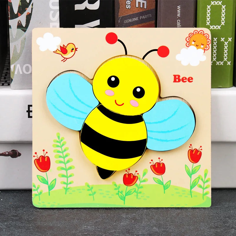 Montessori Wooden Puzzle-13