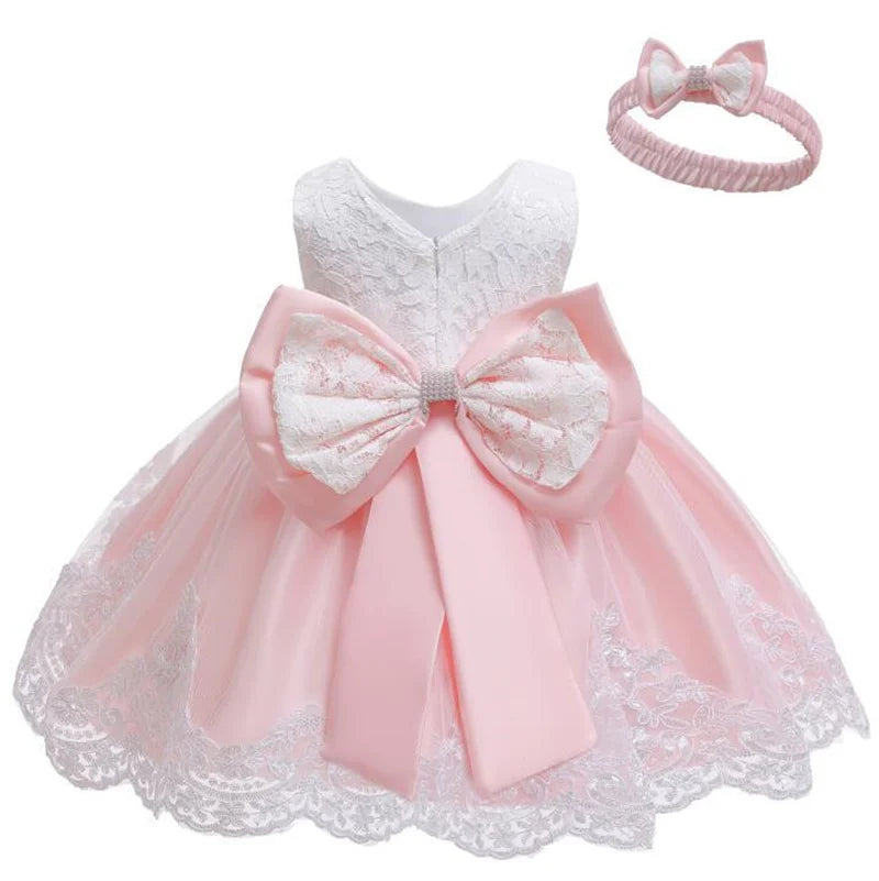 Filles robe 2025 enfants pâques Carniva Tutu mariage enfants robes pour filles robes fête princesse arc noël bébé robe