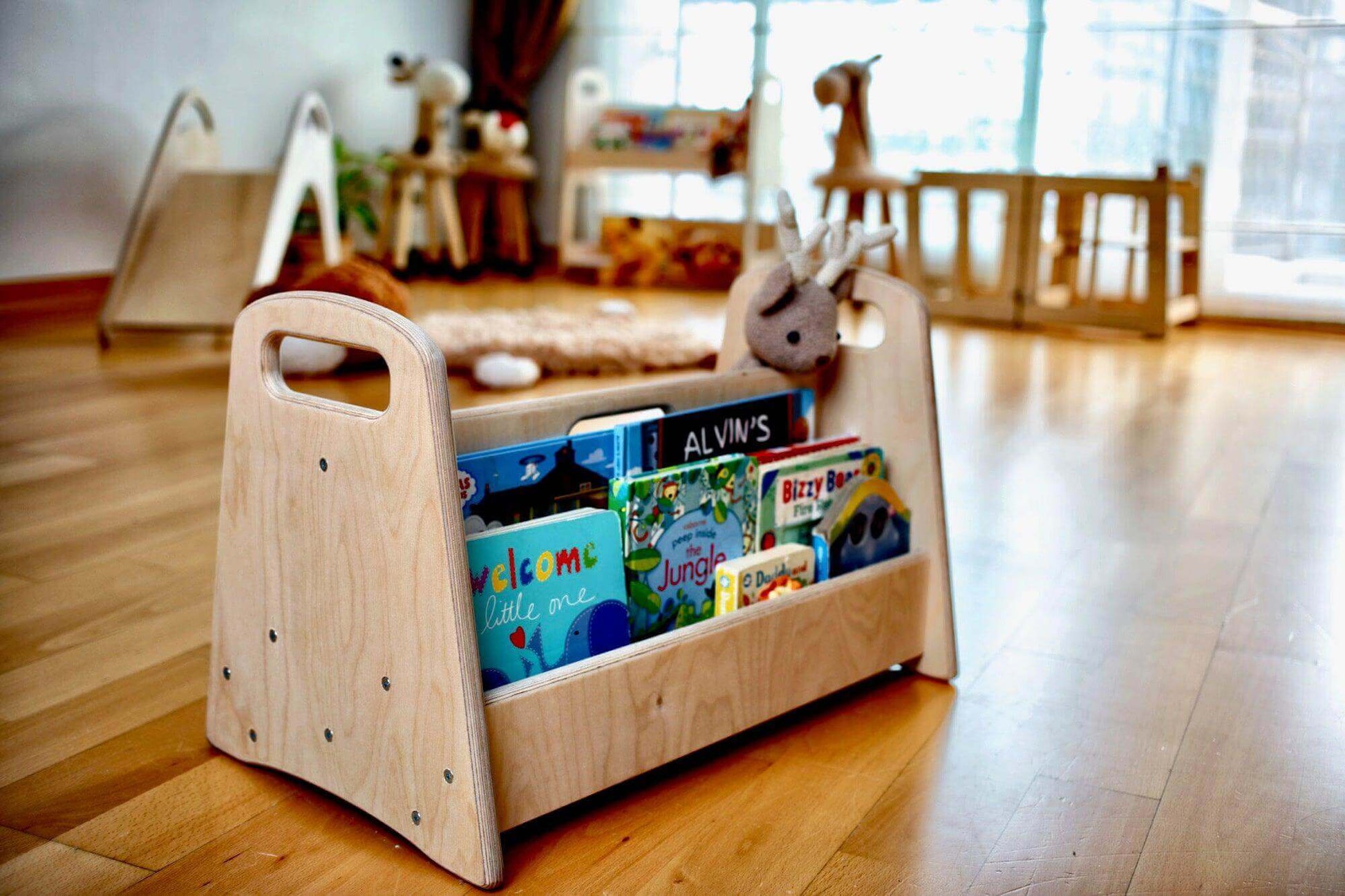 Montessori Bookshelf / Medium Size-3